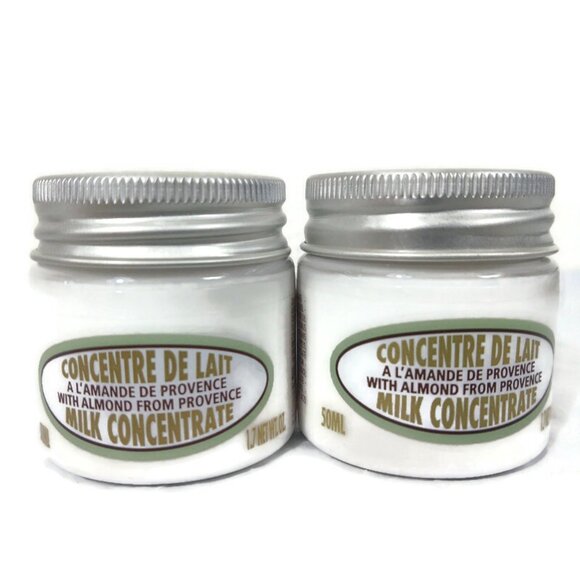 L'OCCITANE Almond Milk Concentrate 50 ML X 2 NEW - Picture 1 of 5